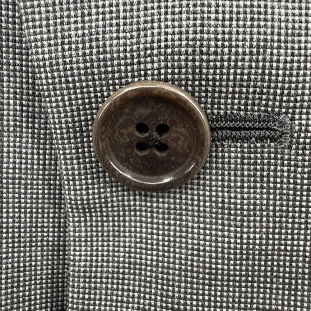 Brooks Brothers Sport Coat Mens 40R Gray Loro Piana Super 110s Worsted Wool USA